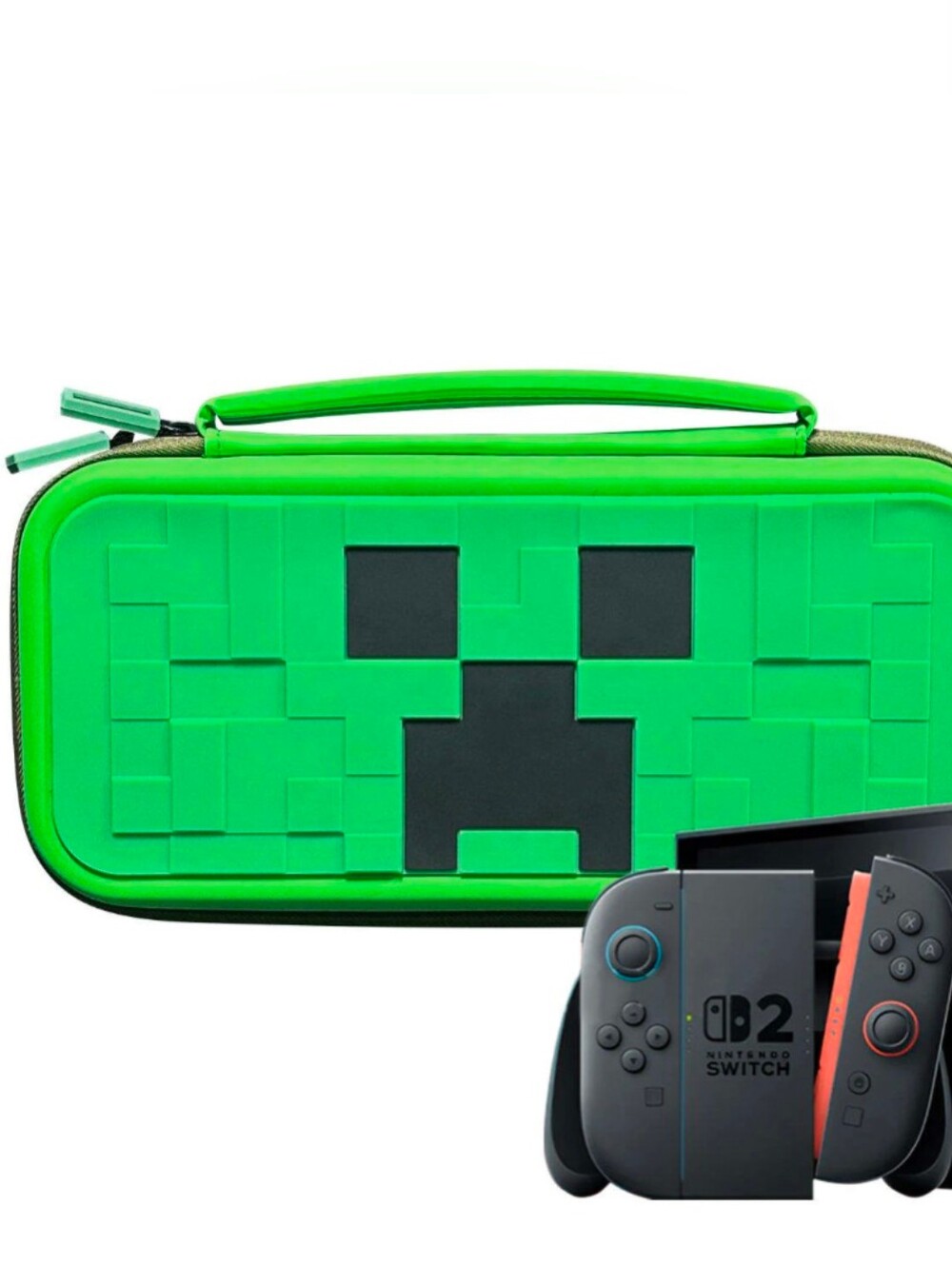 Minecraft Case For Switch 2 - Protective Carrying Case